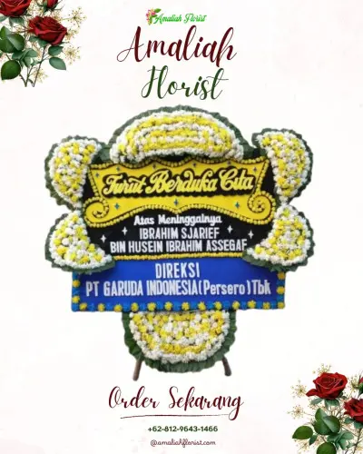 Papan Bunga Duka di Bantarbolang